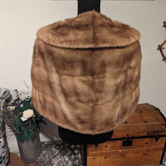Bruno and Joseph Vintage Fur Stole Mink | Size Medium - Picture 3 of 7